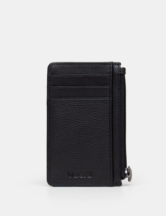 Stargazing Cats Leather Card Holder