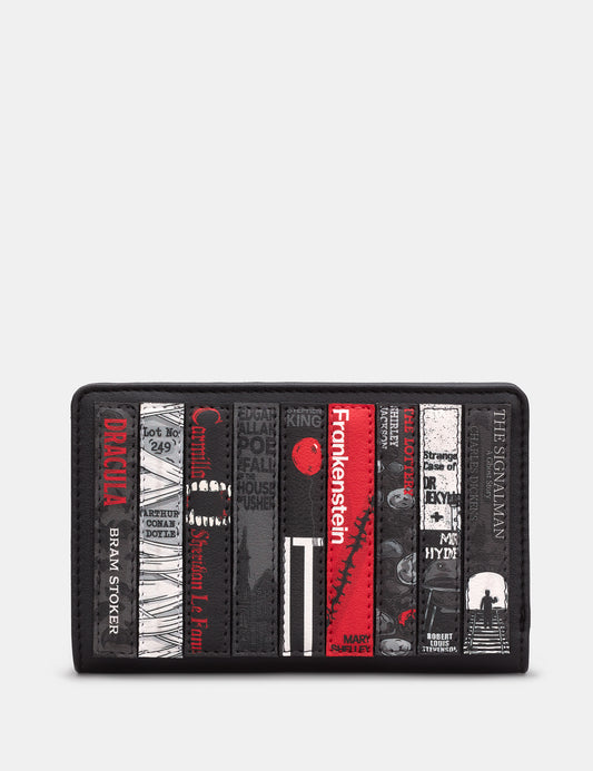 Horror Book Club Flap Over Purse