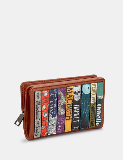 Shakespeare Book Club Flap Over Purse
