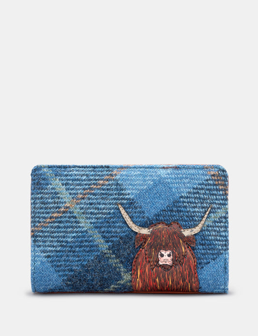 Highland Cow Flap Over Purse