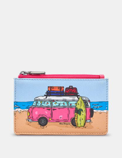 Scribble Street Camper Zip Card Holder | Purse
