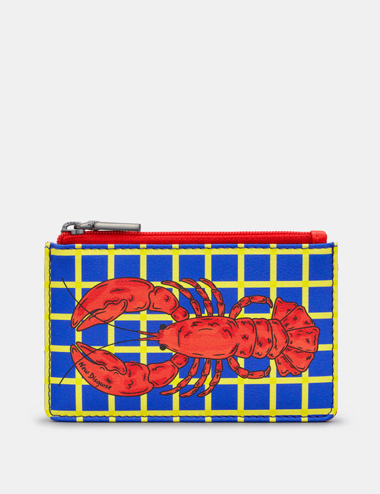 Scribble Street Lobster Zip Card Holder | Purse
