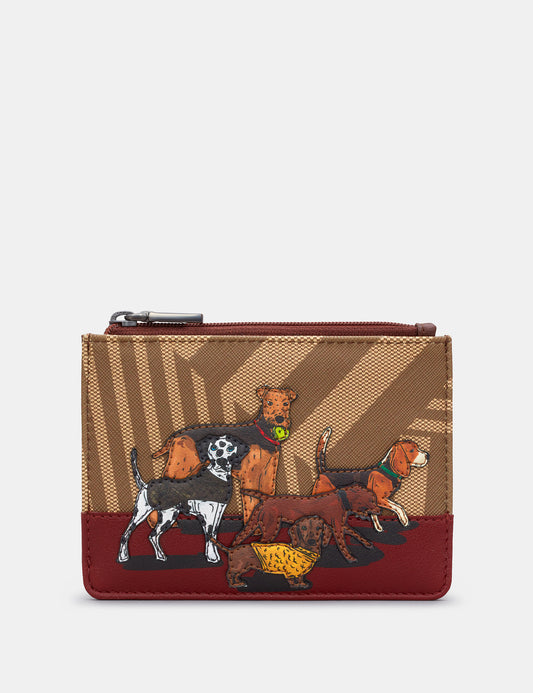 Dog Walk Zip Top Purse
