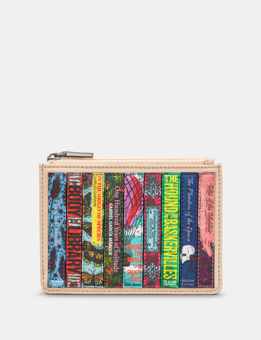 Champagne Classics Book Club Zip Top Purse