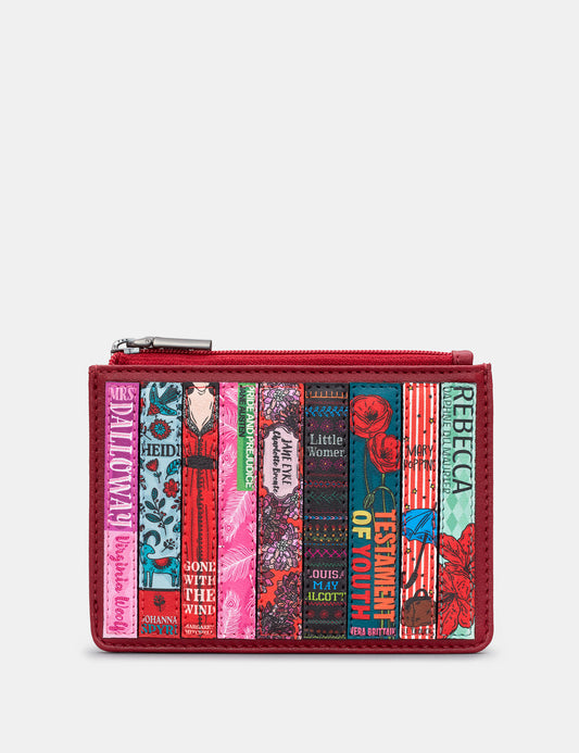 Luminary Book Club Zip Top Purse