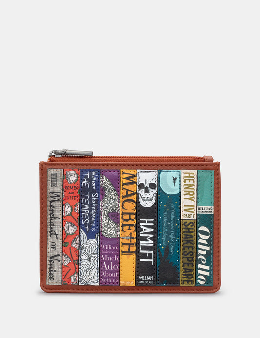 Shakespeare Book Club Zip Top Purse