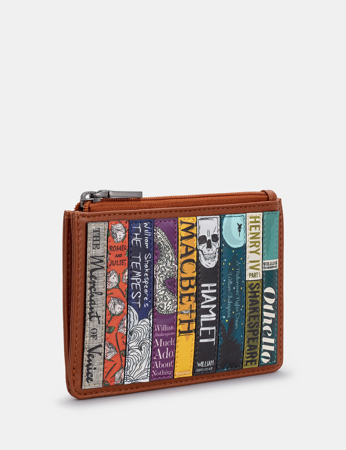 Shakespeare Book Club Zip Top Purse