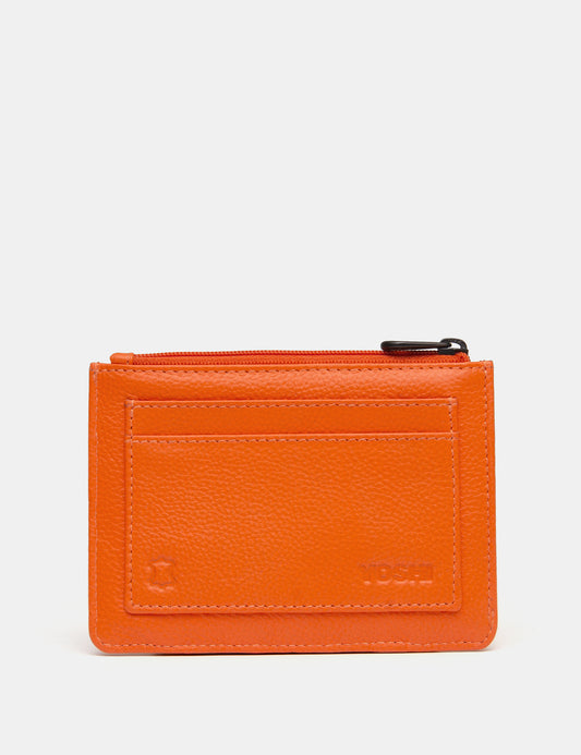 Jack O' Lantern Zip Top Leather Pumpkin Purse