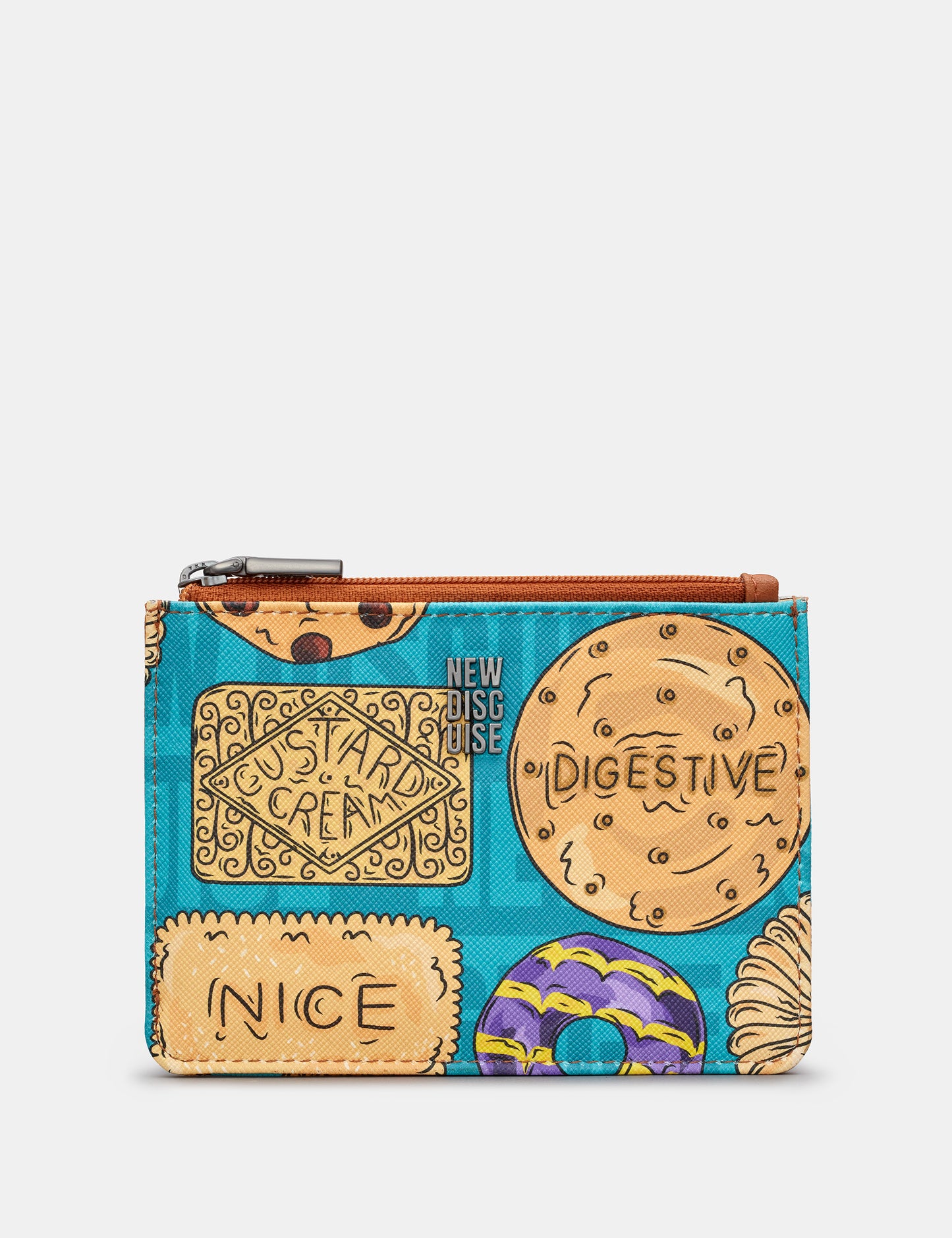 Biscuit Selection Zip Top Purse