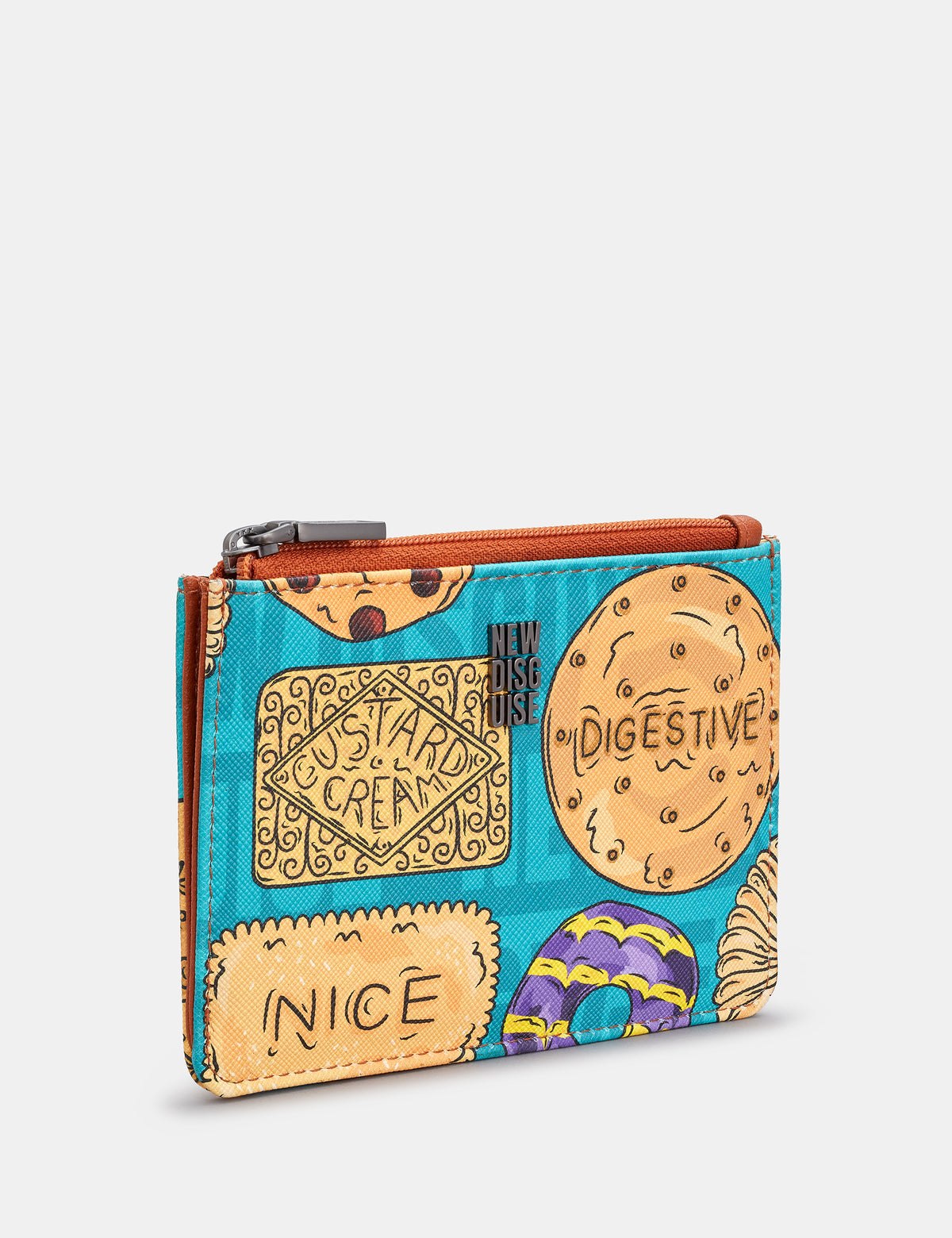 Biscuit Selection Zip Top Purse