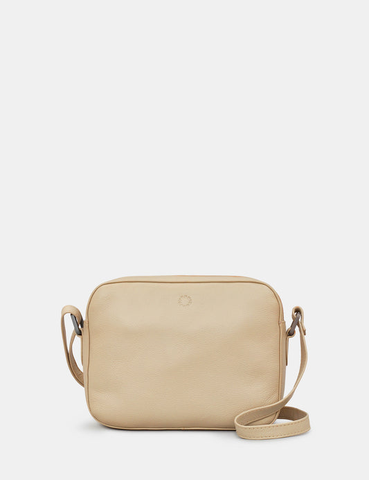 Belmont Sand Leather Camera Bag