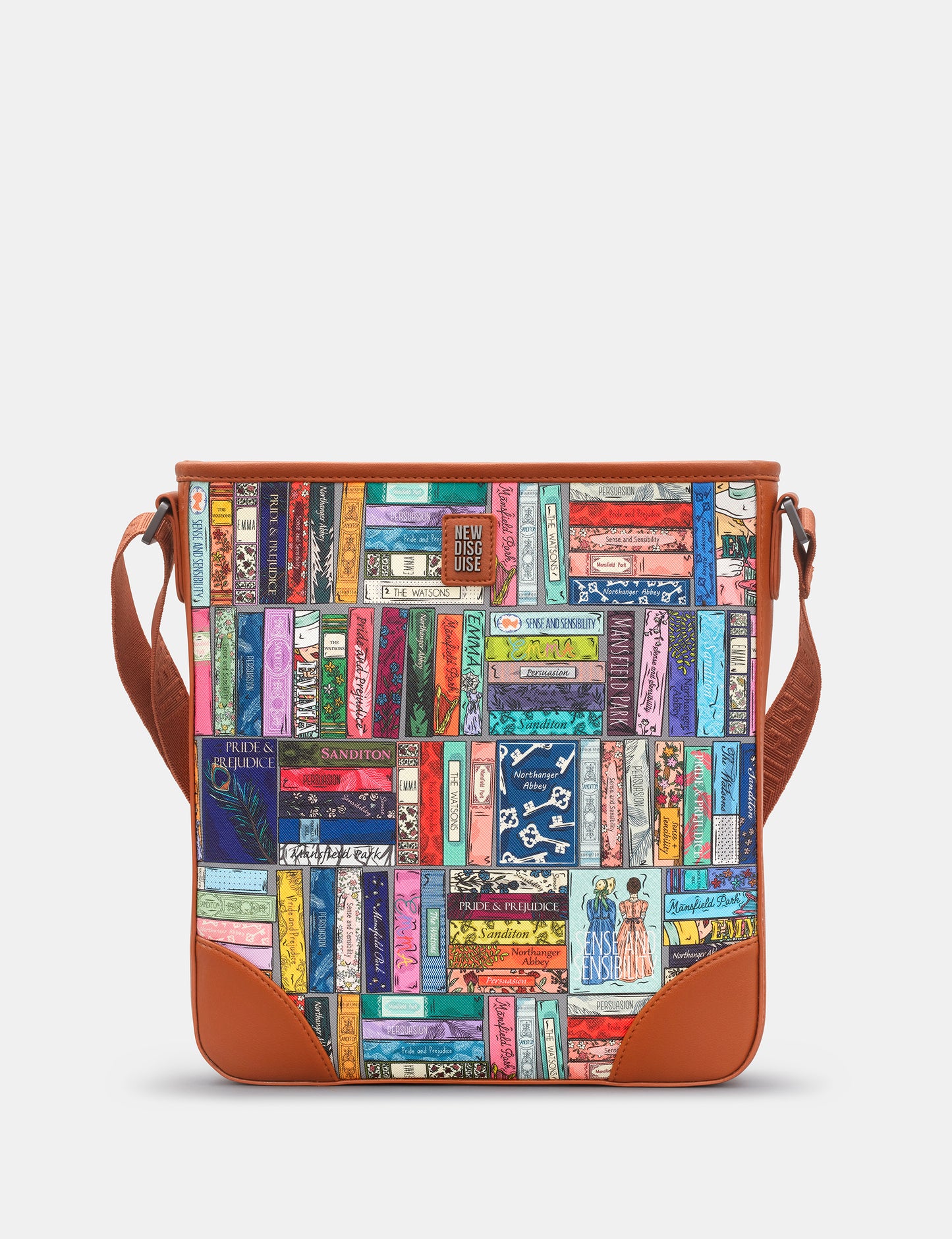 Jane Austen Library Maxi Cross Body Bag