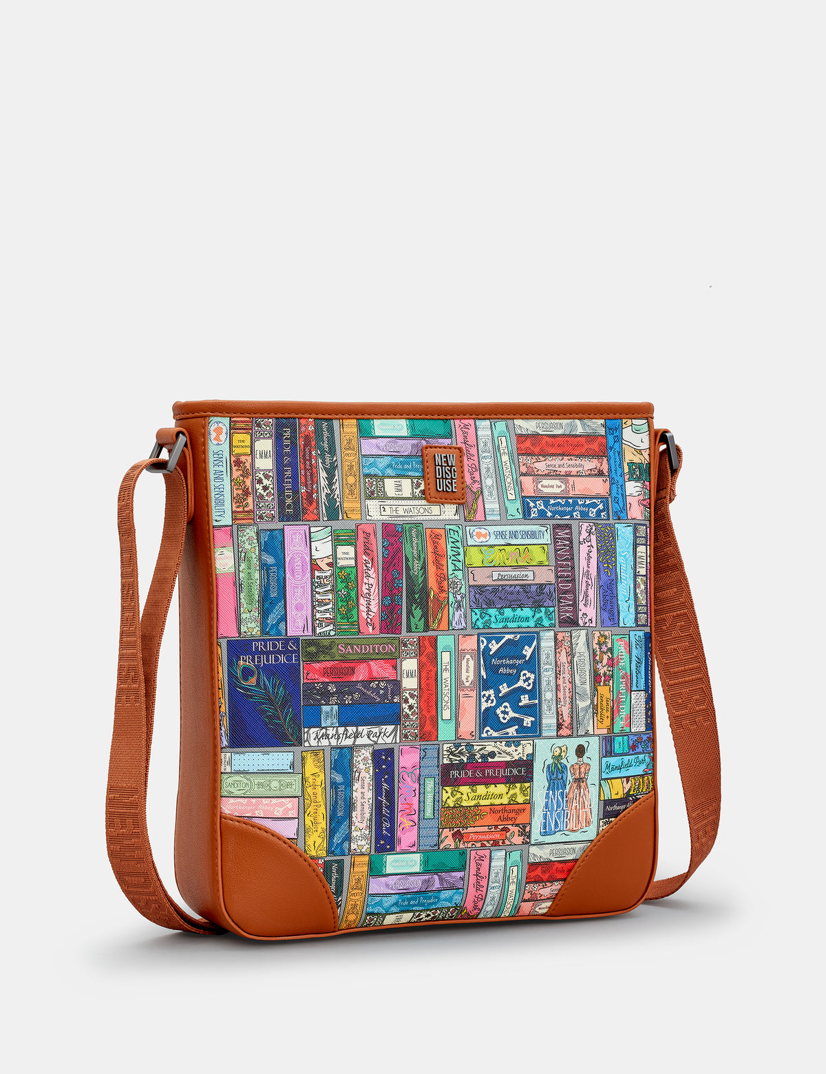 Jane Austen Library Maxi Cross Body Bag