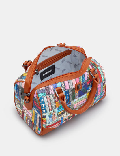 Jane Austen Library Bowler Bag