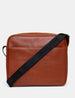 Ridgewood Brown Leather Messenger Bag