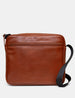 Ridgewood Brown Leather Messenger Bag