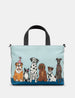 Party Dogs Multiway Leather Grab Bag