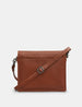 Stanton Triple Gusset Flap Over Leather Bag