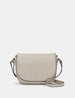 Clarendon Flap Over Leather Cross Body Bag