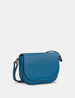 Clarendon Flap Over Leather Cross Body Bag