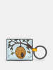 Bee Hive Leather Keyring