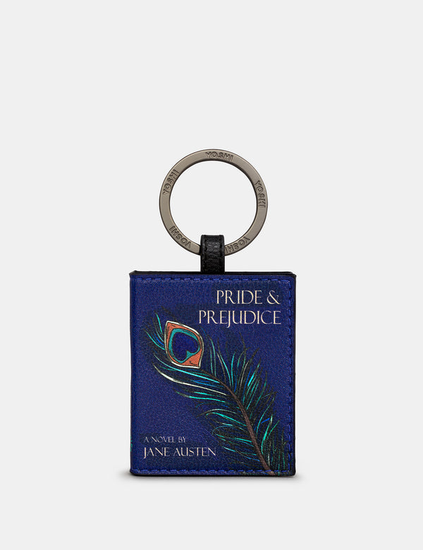 Pride and Prejudice Book Cover Vegan Leather Keyring