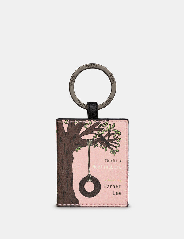 To Kill a Mockingbird Book Cover Vegan Leather Keyring